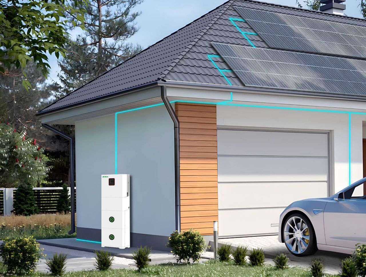 battery solar panels network